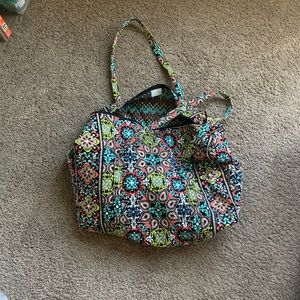 Vera Bradley Large Duffel Travel Bag